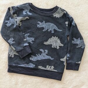 Garanimals Blue Dino print crew neck sweatshirt. Size 2T